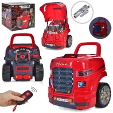 Детский автотренажер 008-978 кабина на колесах с пультом